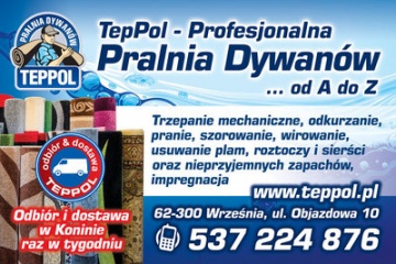 Teppol Profesionalna Pralnia dywanów na Wskroś