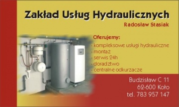 Zakład Usług Hydraulicznych Radosław Stasiak