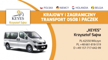 "KEYES" Krzysztof Sajna - Transport Osób i Paczek