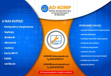 AD-KOMP - Sklep komputerowy oraz serwis