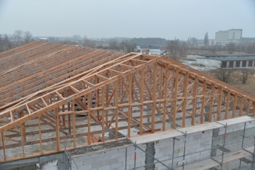 Prefabrykowana konstrukcja dachowa Wiązary Górski