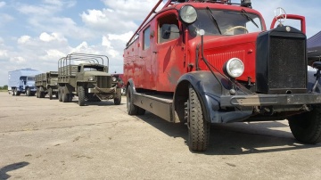 Koniński zabytkowy wóz strażacki zagrał w filmie W. Pasikowskiego