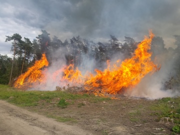 Pożar w Daninowie. Nagroda od wójta za informacje o podpalaczu