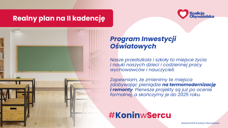 Piotr Korytkowski – gwarancją rozwoju Konina ze wsparciem rządu