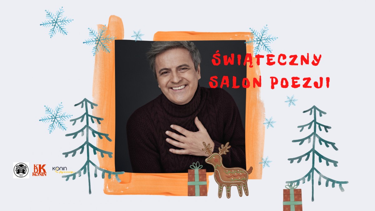 Aktor Piotr Polk będzie gościem świątecznego salonu poezji w KDK