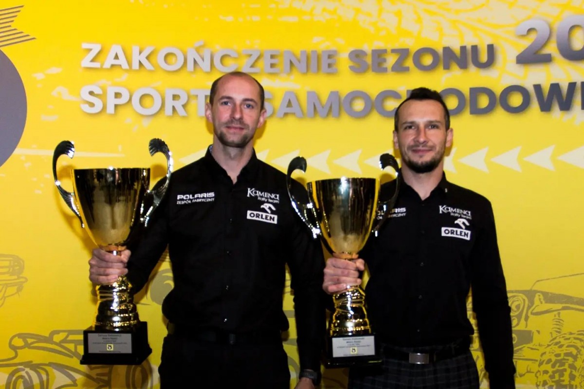 Załoga Kamena Rally Team odebrała medale. To najlepszy sezon w historii