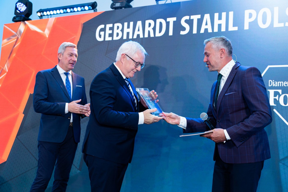 Gebhardt Stahl Polska „Diamentem Forbesa 2022”