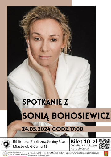Spotkanie autorskie z Sonią Bohosiewicz